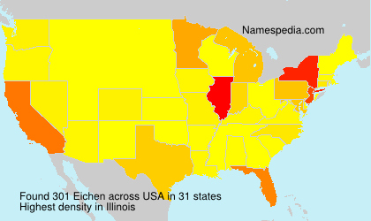 Surname Eichen in USA Surname Eichen in USA
