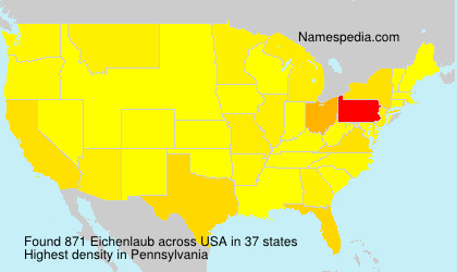Surname Eichenlaub in USA Surname Eichenlaub in USA
