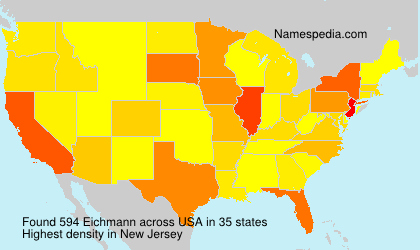 Surname Eichmann in USA Surname Eichmann in USA