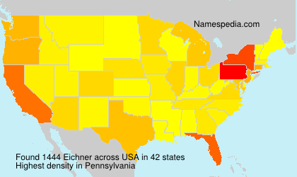 Surname Eichner in USA Surname Eichner in USA