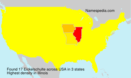 Surname Eickelschulte in USA Surname Eickelschulte in USA