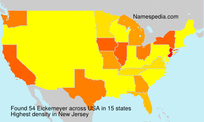 Surname Eickemeyer in USA Surname Eickemeyer in USA