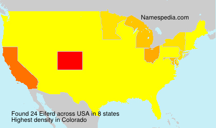 Surname Eiferd in USA Surname Eiferd in USA
