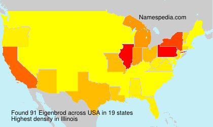 Surname Eigenbrod in USA Surname Eigenbrod in USA