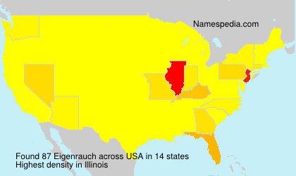 Surname Eigenrauch in USA Surname Eigenrauch in USA