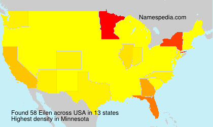 Surname Eilen in USA Surname Eilen in USA