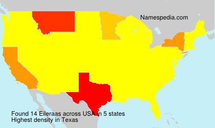 Surname Eileraas in USA Surname Eileraas in USA