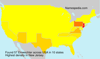 Surname Einwechter in USA Surname Einwechter in USA