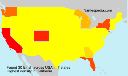 Surname Eirish in USA Surname Eirish in USA