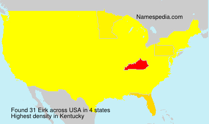 Surname Eirk in USA Surname Eirk in USA