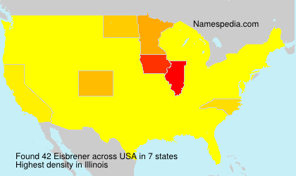 Surname Eisbrener in USA Surname Eisbrener in USA