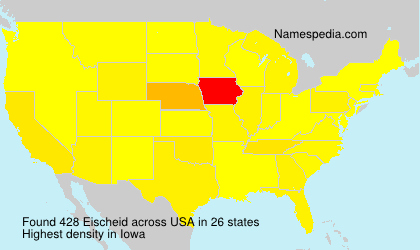 Surname Eischeid in USA Surname Eischeid in USA