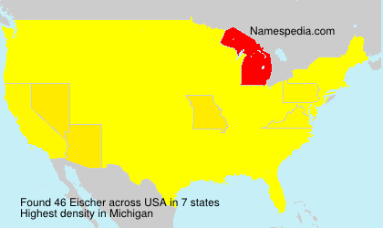 Surname Eischer in USA Surname Eischer in USA