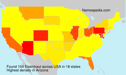Surname Eisentraut in USA Surname Eisentraut in USA