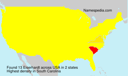 Surname Eiserhardt in USA Surname Eiserhardt in USA