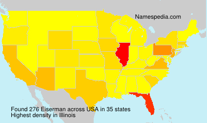 Surname Eiserman in USA Surname Eiserman in USA