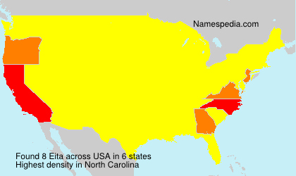 Surname Eita in USA Surname Eita in USA