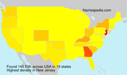 Surname Eith in USA Surname Eith in USA