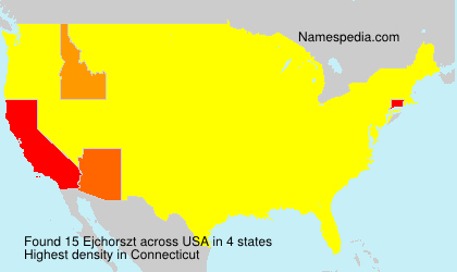 Surname Ejchorszt in USA Surname Ejchorszt in USA