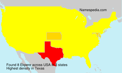 Surname Ekpere in USA Surname Ekpere in USA