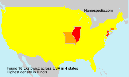 Surname Ekstowicz in USA Surname Ekstowicz in USA