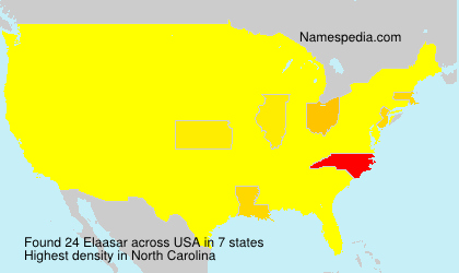 Surname Elaasar in USA Surname Elaasar in USA