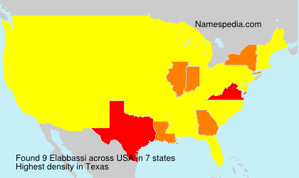 Surname Elabbassi in USA Surname Elabbassi in USA