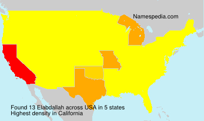 Surname Elabdallah in USA Surname Elabdallah in USA
