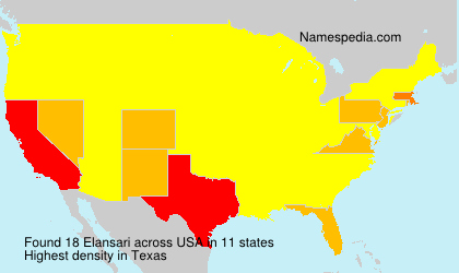 Surname Elansari in USA Surname Elansari in USA