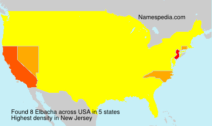 Surname Elbacha in USA Surname Elbacha in USA
