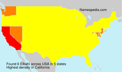 Surname Elbahi in USA Surname Elbahi in USA