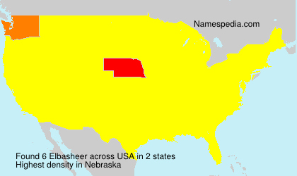 Surname Elbasheer in USA Surname Elbasheer in USA