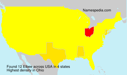 Surname Elbee in USA Surname Elbee in USA