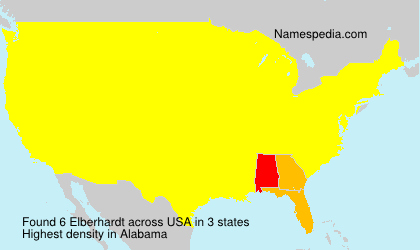 Surname Elberhardt in USA Surname Elberhardt in USA