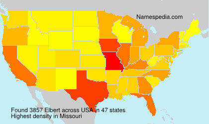 Surname Elbert in USA Surname Elbert in USA