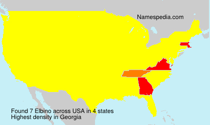 Surname Elbino in USA Surname Elbino in USA