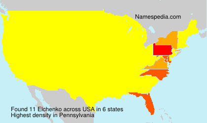 Surname Elchenko in USA