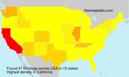 Surname Elchlepp in USA Surname Elchlepp in USA