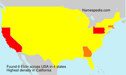 Surname Elcin in USA Surname Elcin in USA