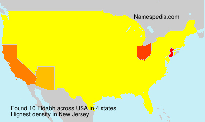 Surname Eldabh in USA Surname Eldabh in USA