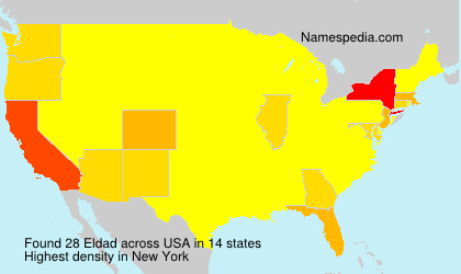 Surname Eldad in USA Surname Eldad in USA