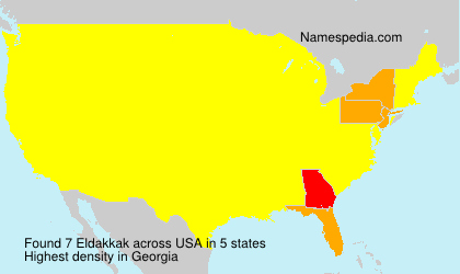 Surname Eldakkak in USA Surname Eldakkak in USA