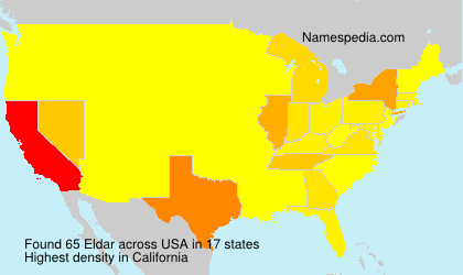Surname Eldar in USA Surname Eldar in USA