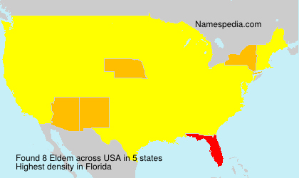 Surname Eldem in USA Surname Eldem in USA