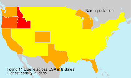 Surname Eldene in USA Surname Eldene in USA