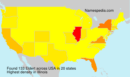 Surname Eldert in USA Surname Eldert in USA