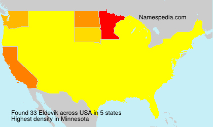 Surname Eldevik in USA Surname Eldevik in USA