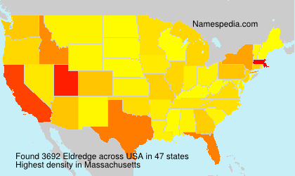 Surname Eldredge in USA Surname Eldredge in USA