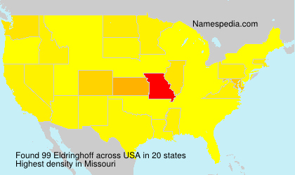 Surname Eldringhoff in USA Surname Eldringhoff in USA