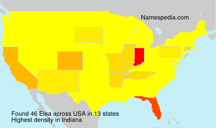 Surname Elea in USA Surname Elea in USA